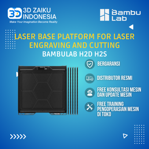 Original Bambulab H2D H2S Laser Base Platform for Laser Engraving and Cutting Original Bambulab H2D H2S Laser Base Platform for Laser Engraving and Cutting